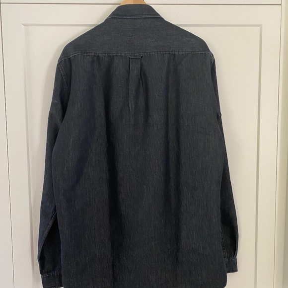 Men's Frank & Oak Black Denim Button Down - NWOT - Picture 4 of 6